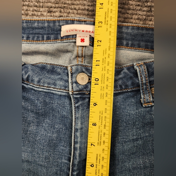 Lucky Brand Hayden Skinny Jeans Women’s Size 14/32 Blue Medium Wash Denim - Picture 11 of 15